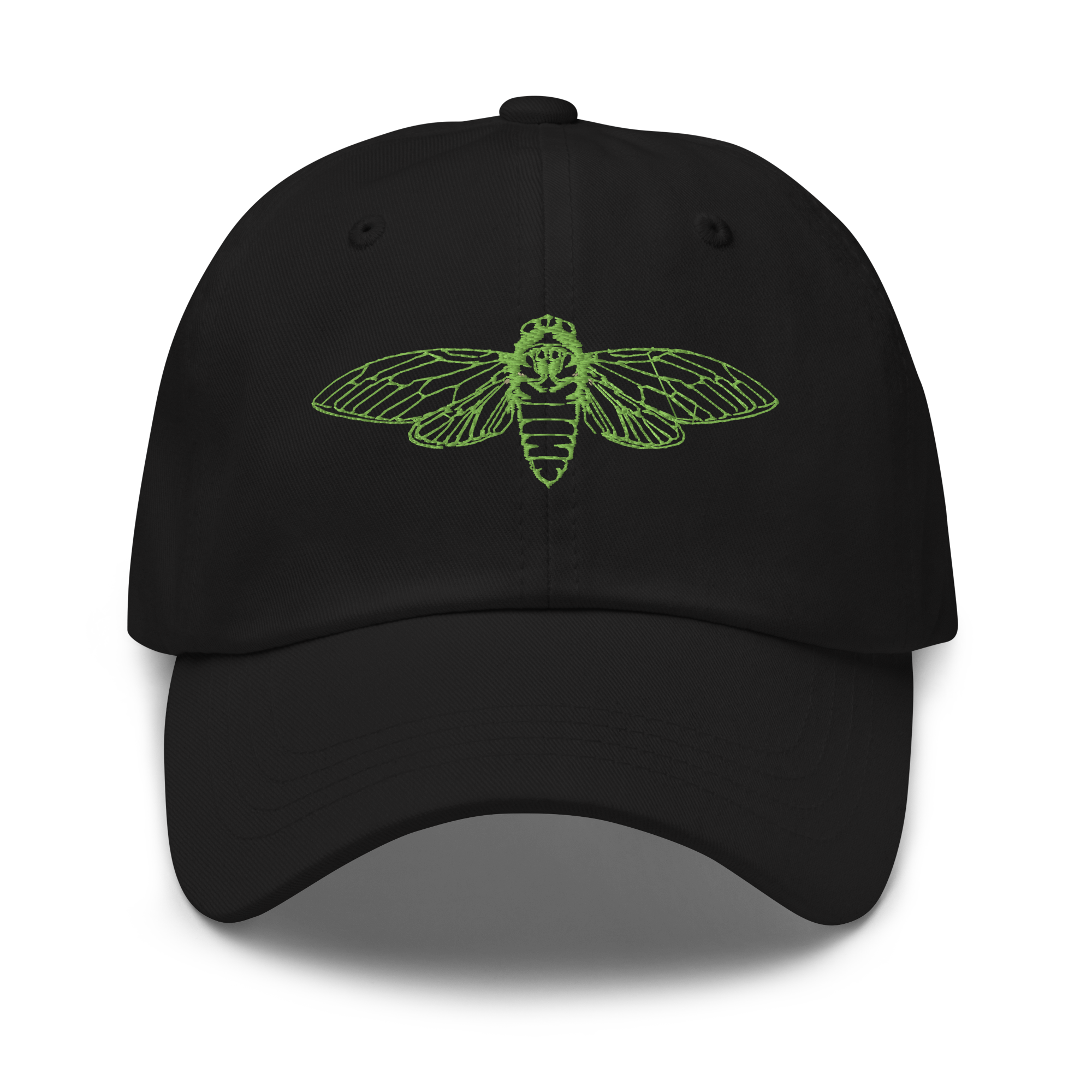 Cicada Embroidered Dad Hat