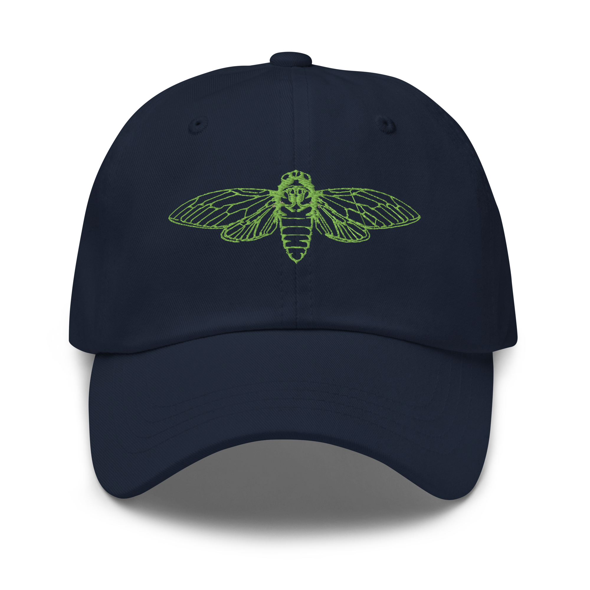 Cicada Embroidered Dad Hat - Image 2