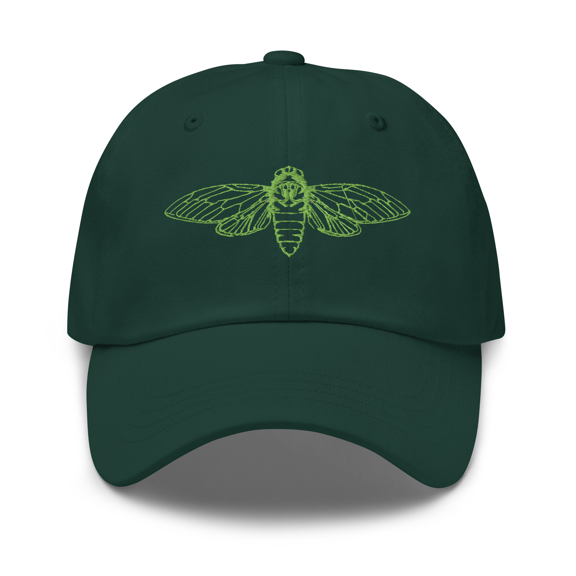 Cicada Embroidered Dad Hat - Image 3