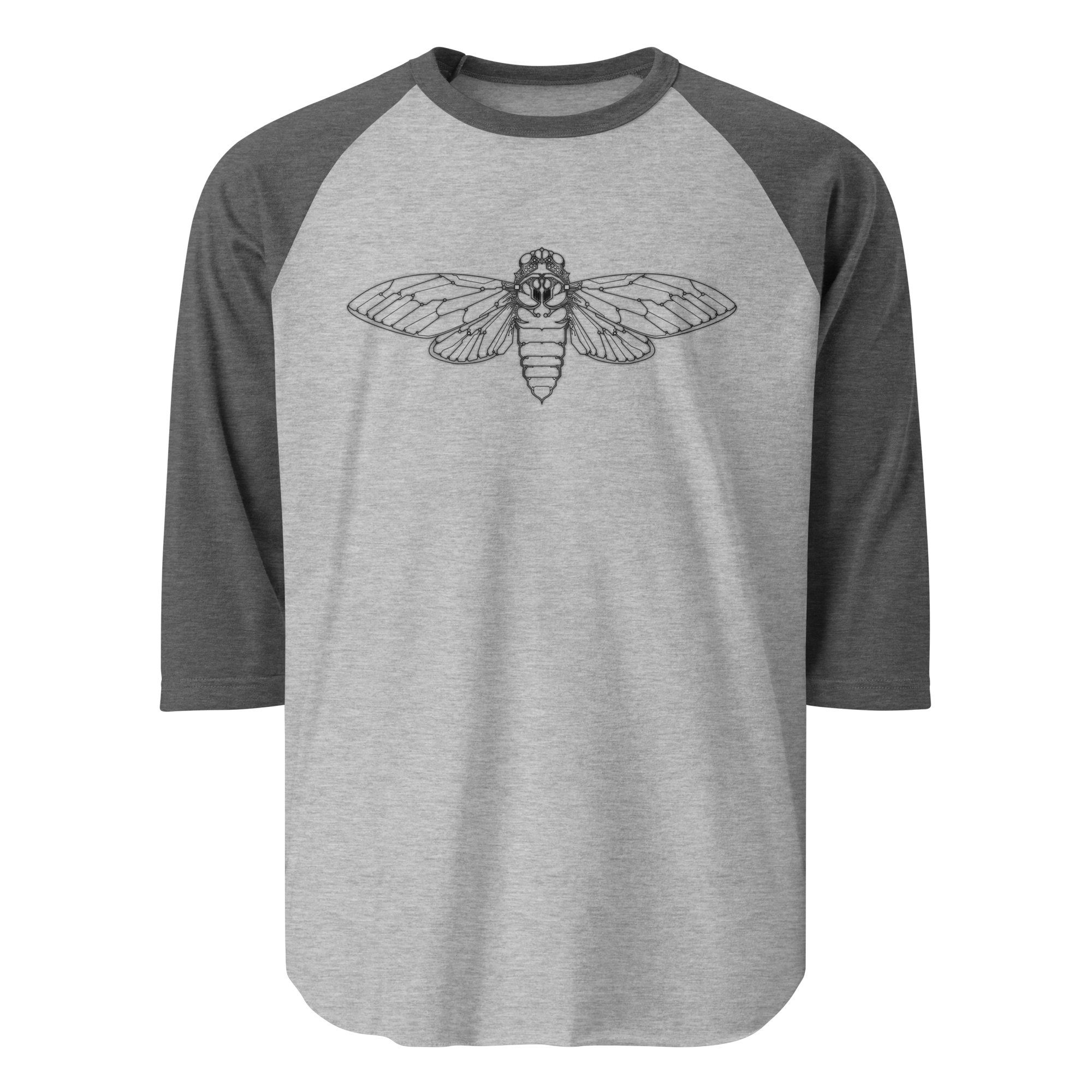 Cicada Raglan Baseball Tee - Image 4