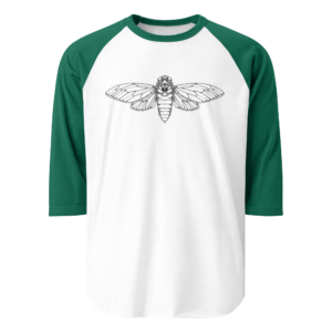 Cicada Raglan Baseball Tee