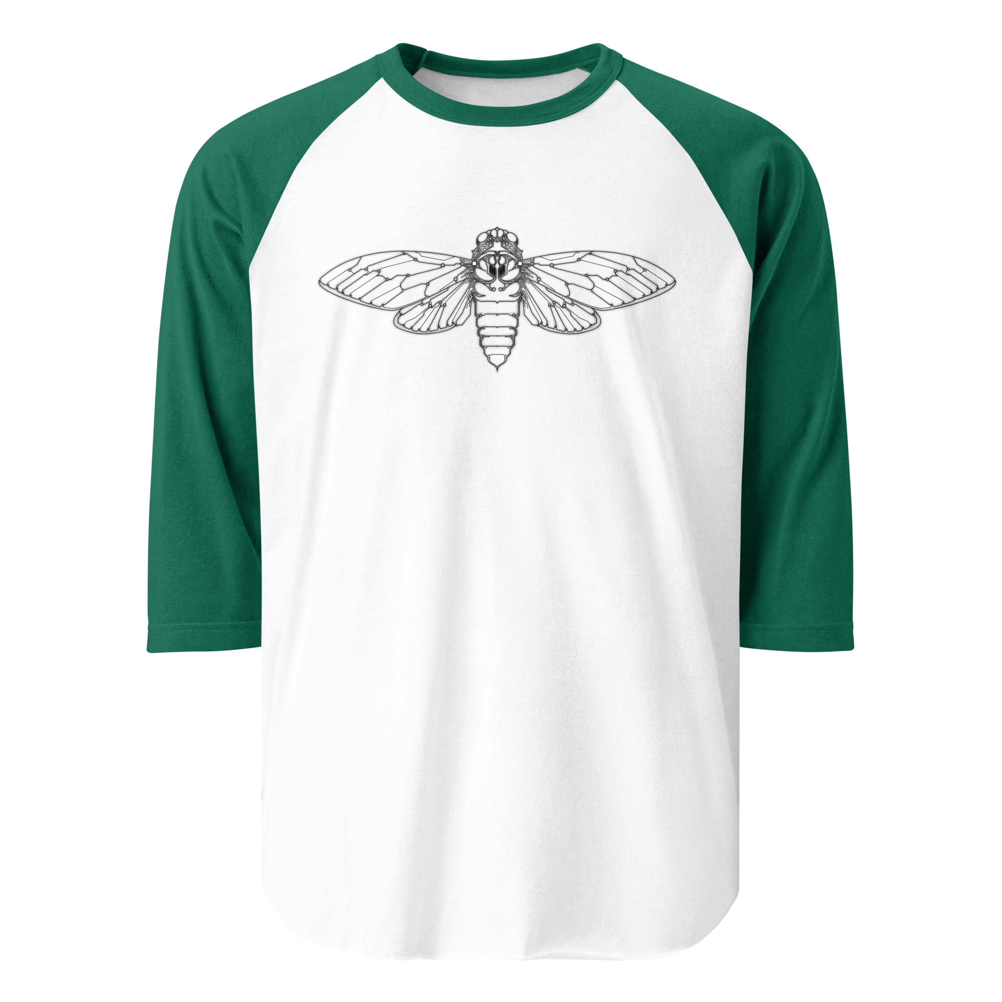 Cicada Raglan Baseball Tee