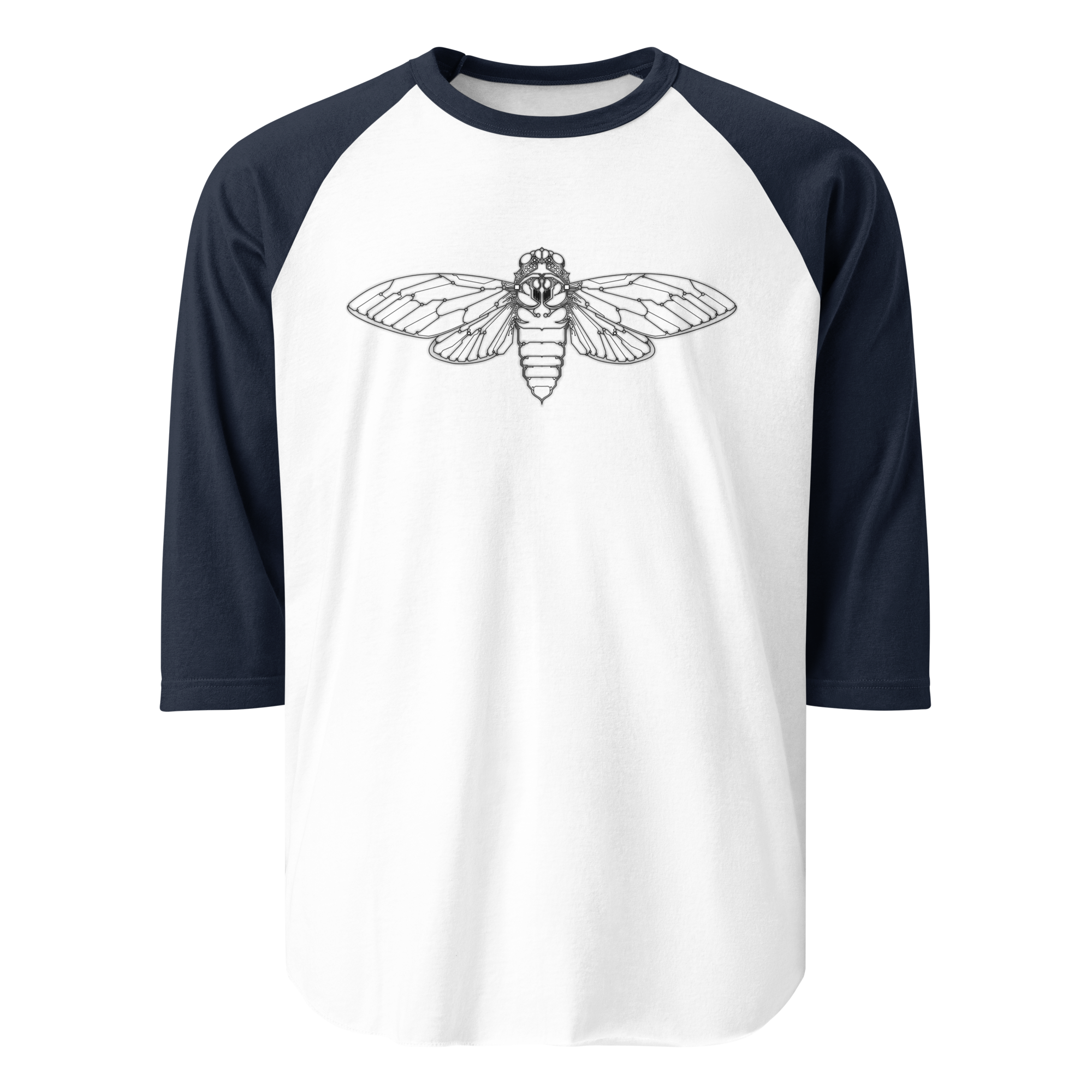 Cicada Raglan Baseball Tee - Image 6
