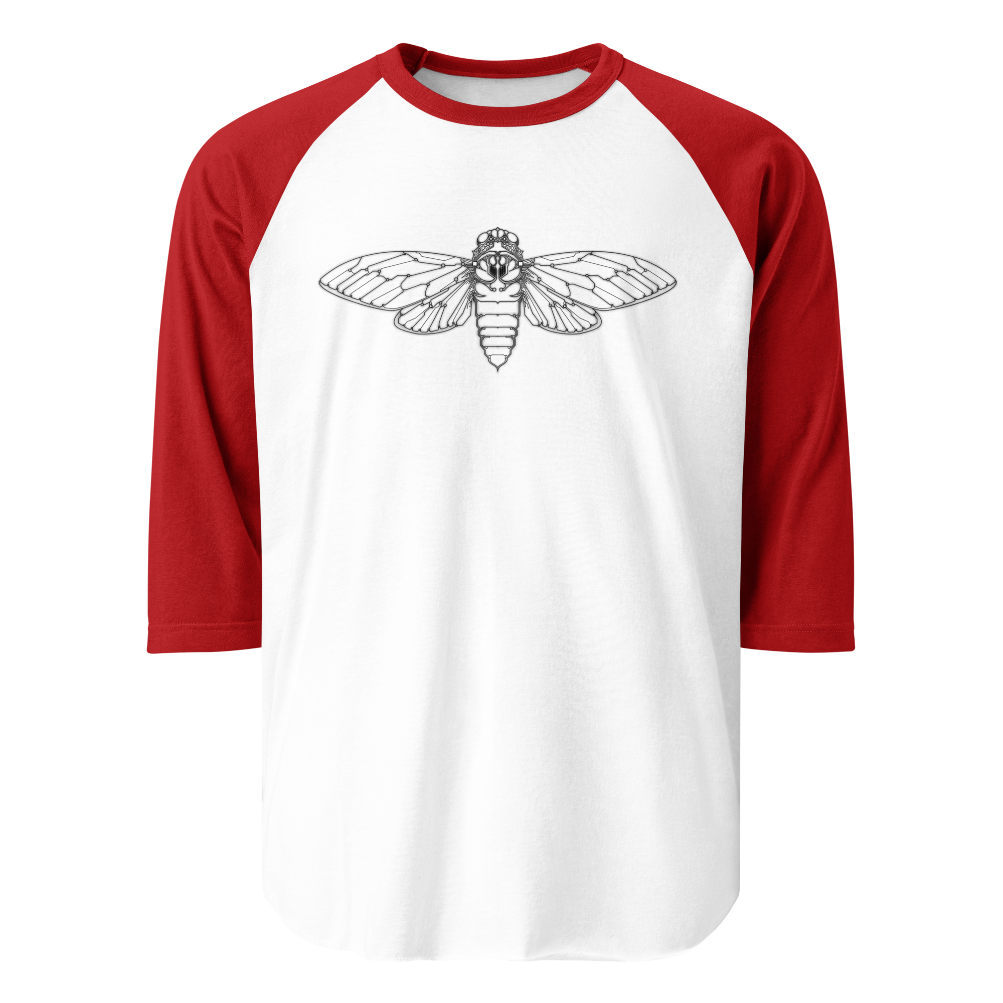 Cicada Raglan Baseball Tee - Image 8