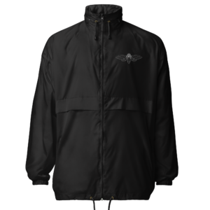 Cicada Embroidered Windbreaker