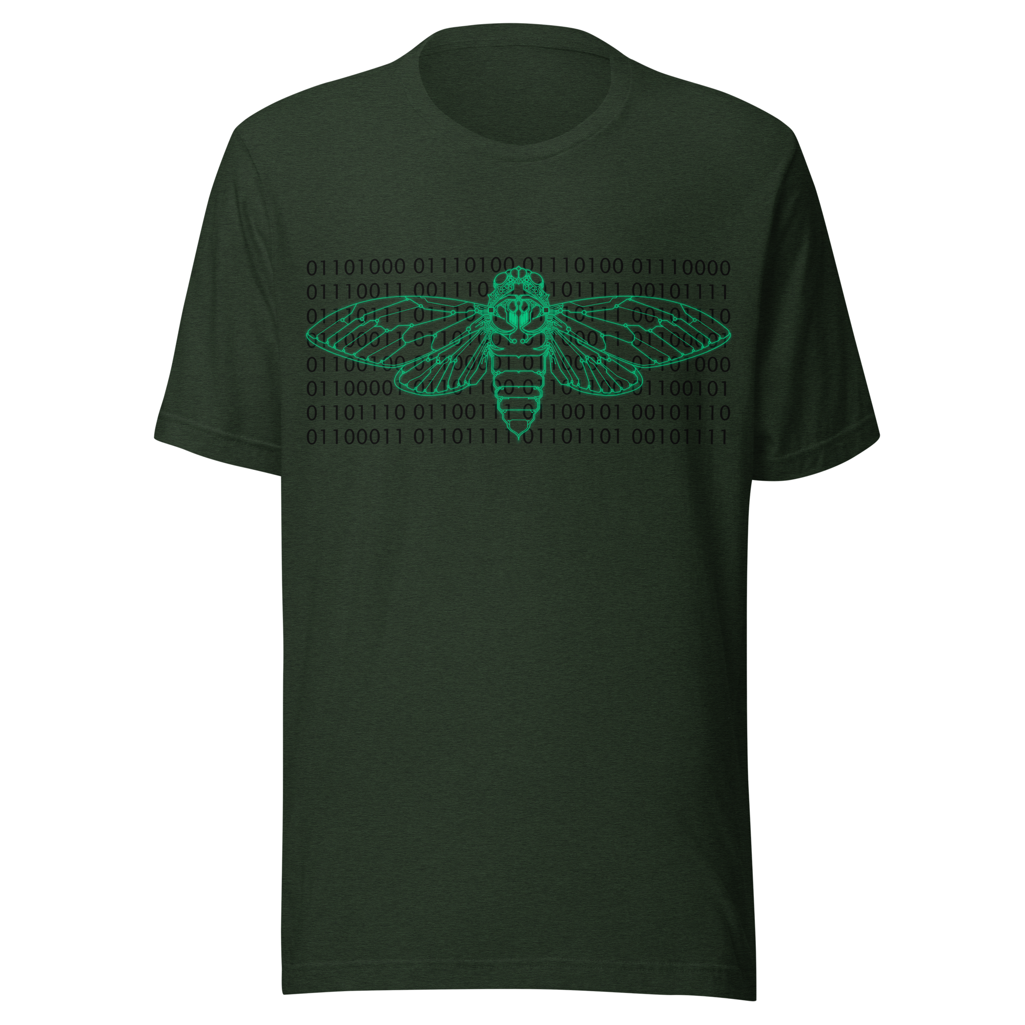 Cicada Binary T-Shirt - Image 5