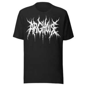 ARGHouse Black Metal Logo T-Shirt